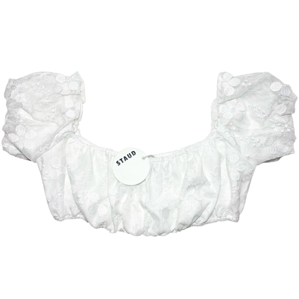 STAUD Ant Top in White
